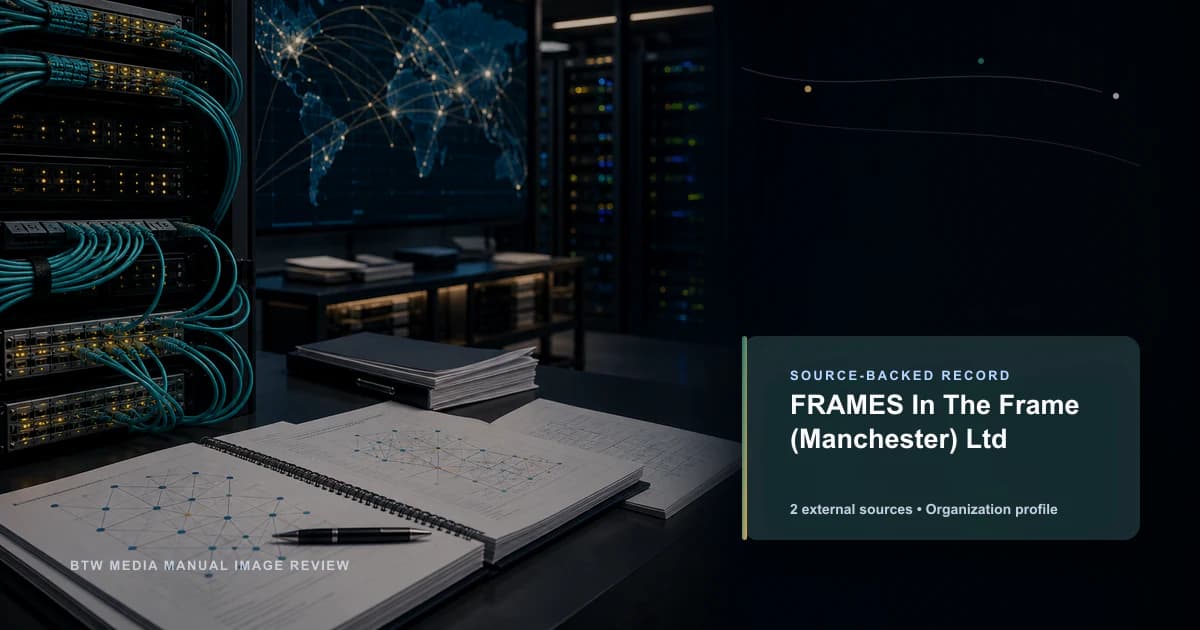 FRAMES In The Frame (Manchester) Ltd
