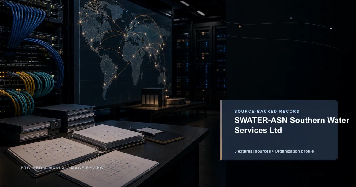 SWATER-ASN Southern Water Services Ltd