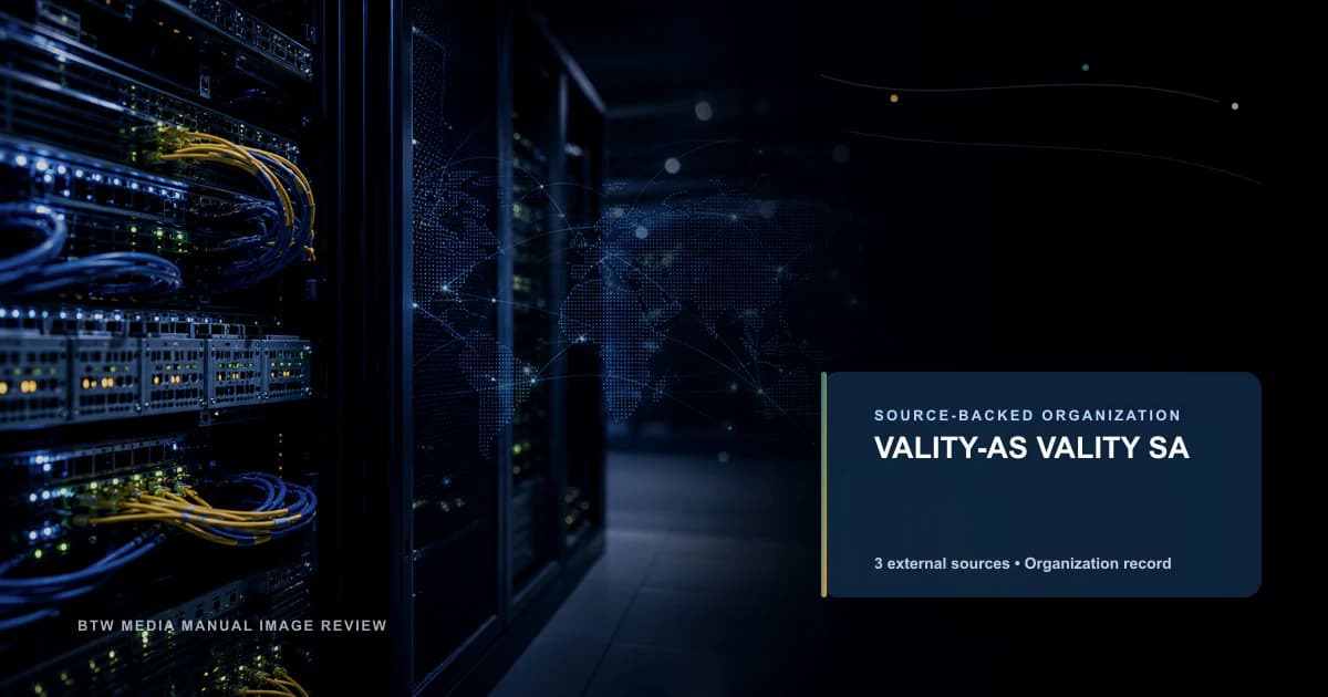 VALITY-AS VALITY SA