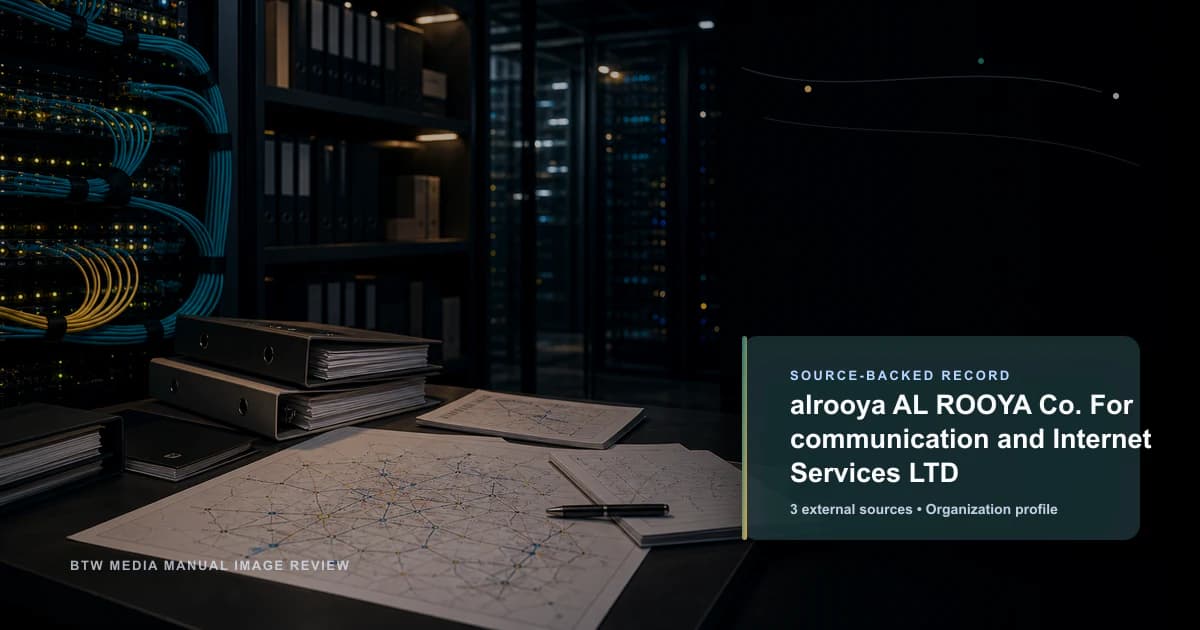 alrooya AL ROOYA Co. Para servicios de comunicación e Internet LTD