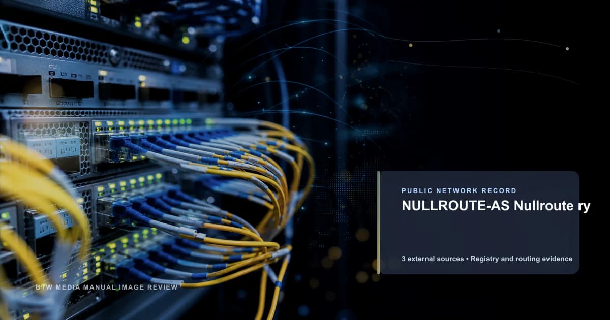 NULLROUTE-AS Nullroute ry
