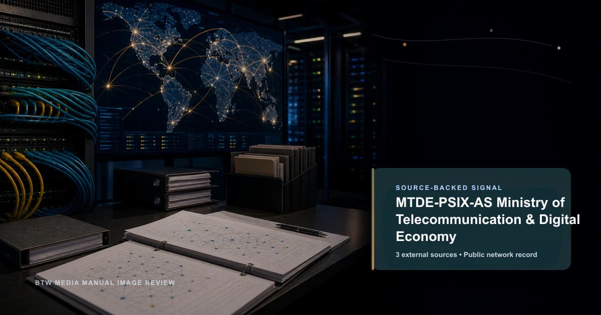MTDE-PSIX-AS Ministère des Télécommunications et de l'Économie Numérique
