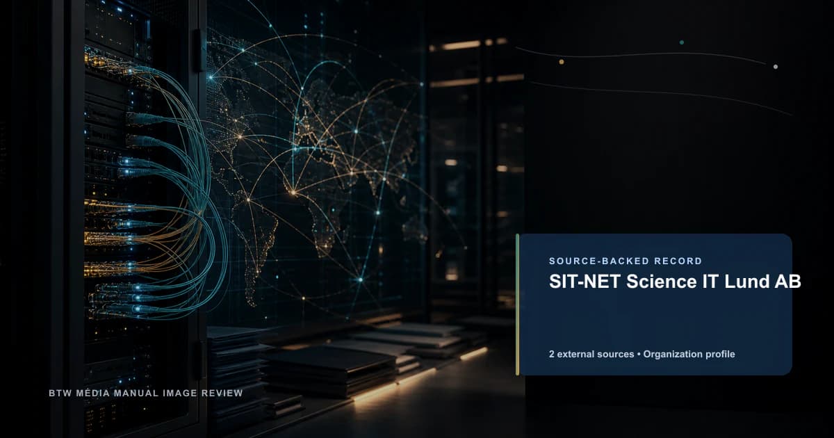 SIT-NET Science IT Lund AB