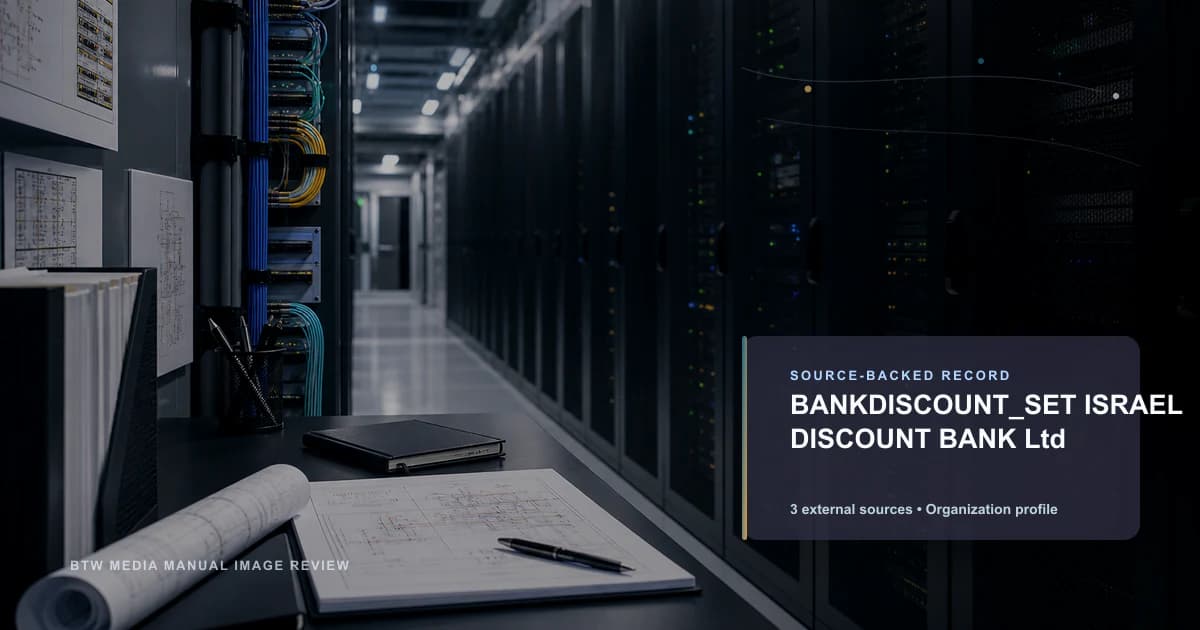 BANKDISCOUNT_SET ISRAEL DISCOUNT BANK Ltd