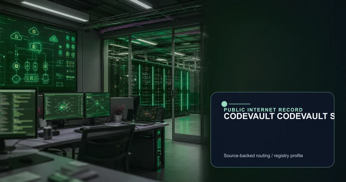 CODEVAULT CODEVAULT SRL