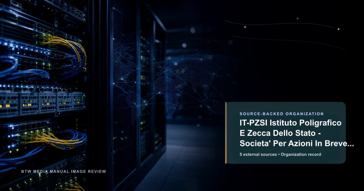 IT-PZSI Institut polygraphique et Monnaie d'État - Société par actions en abrégé « IPZS S.p.A. »