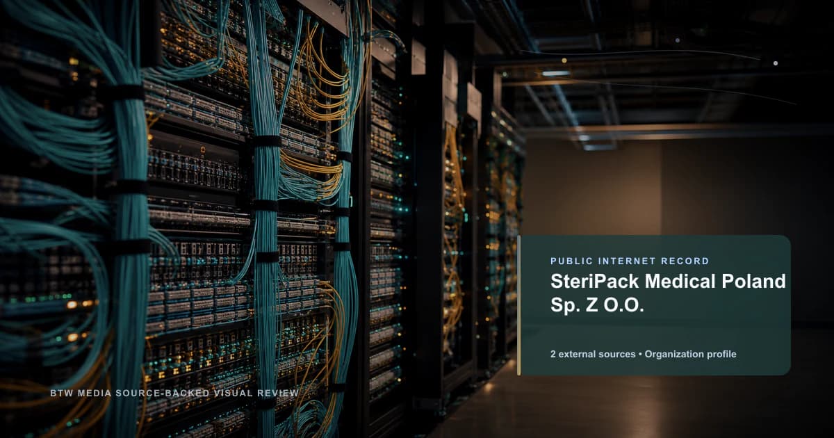 SteriPack Medical Poland Sp. z o.o. public internet infrastructure profile editorial visual