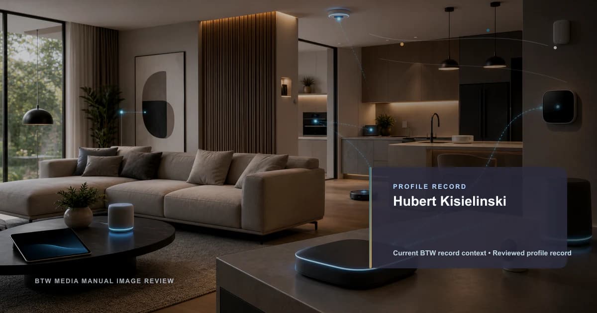 Hubert Kisielinski reviewed profile record visual
