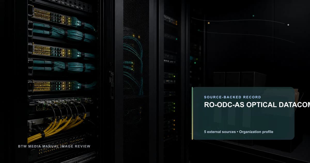 RO-ODC-AS OPTICAL DATACOM SRL