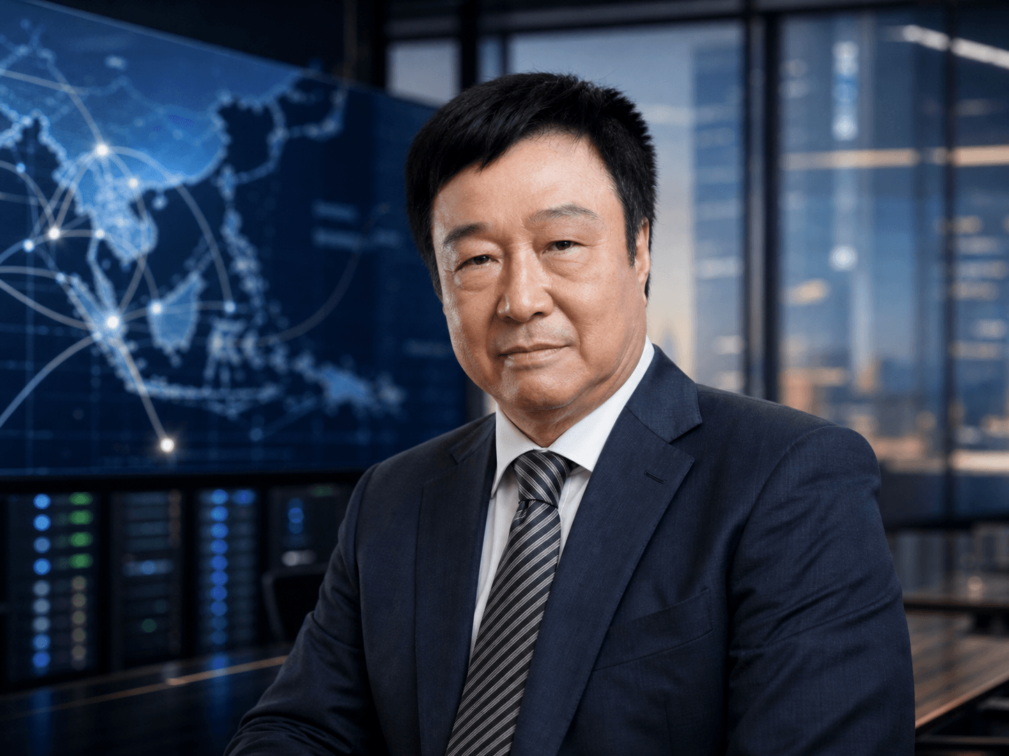 AI-generated editorial portrait of Nguyen Doan Hung based on a public profile photo