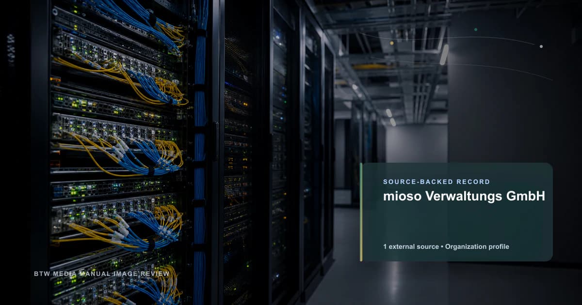 mioso Verwaltungs GmbH
