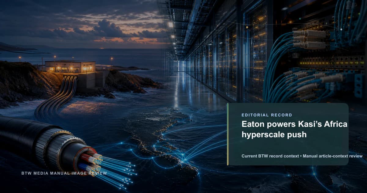 Eaton alimente l’expansion hyperscale de Kasi en Afrique