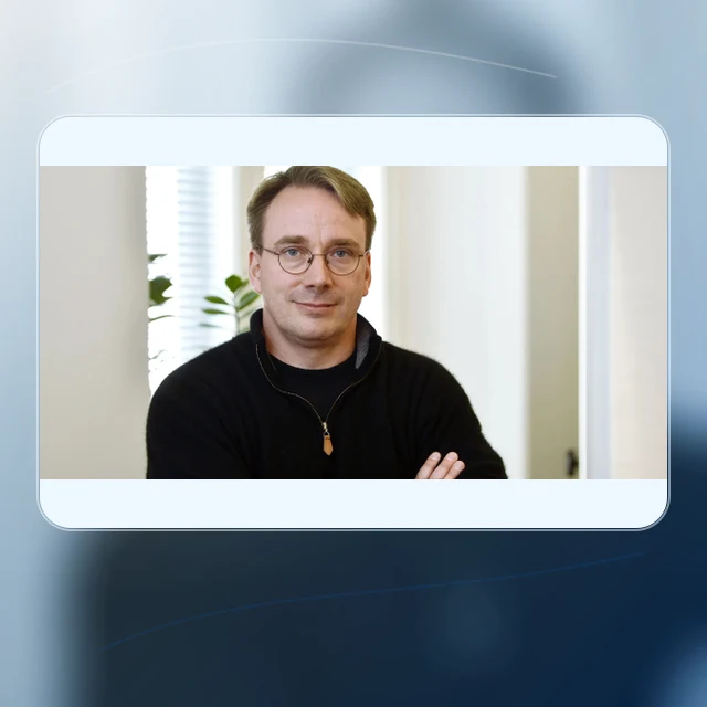 Linus Torvalds のプロフィールポートレート