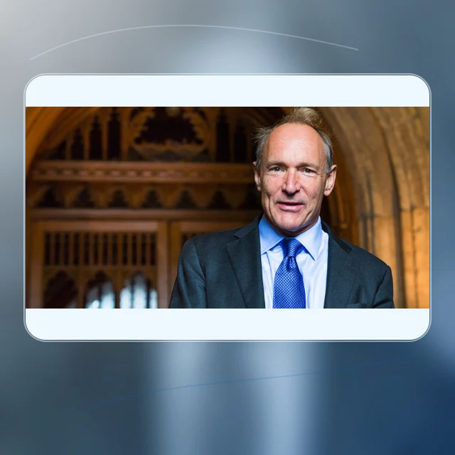Tim Berners-Lee のプロフィールポートレート