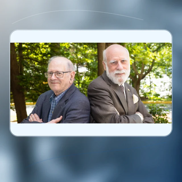 Vint Cerf & Bob Kahn のプロフィールポートレート