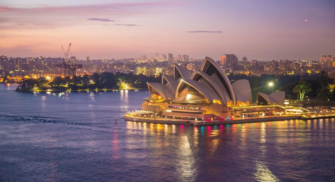 An-aerial-shot-of-the-Sydney-Opera-House
