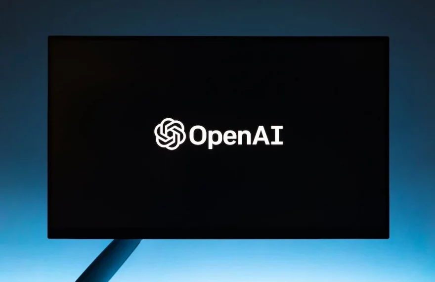 Logo-of-Open-AI-on-a-black-background