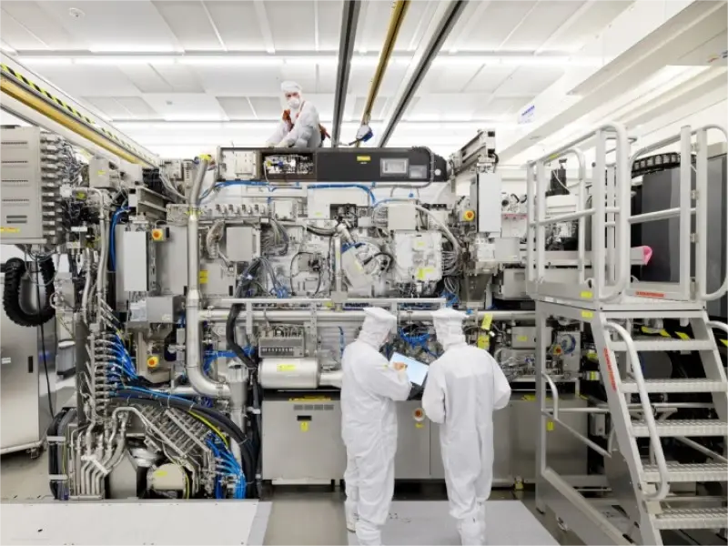 EUV lithography technology has been in development since the 1980s but entered mass production only in the last two years. Photograph: Brookings