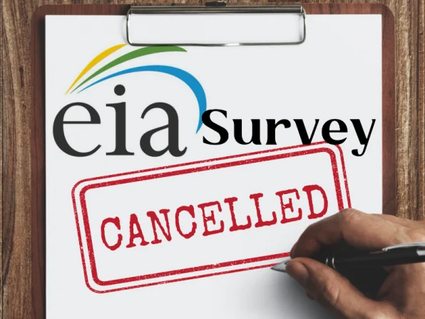 eia survey cancel