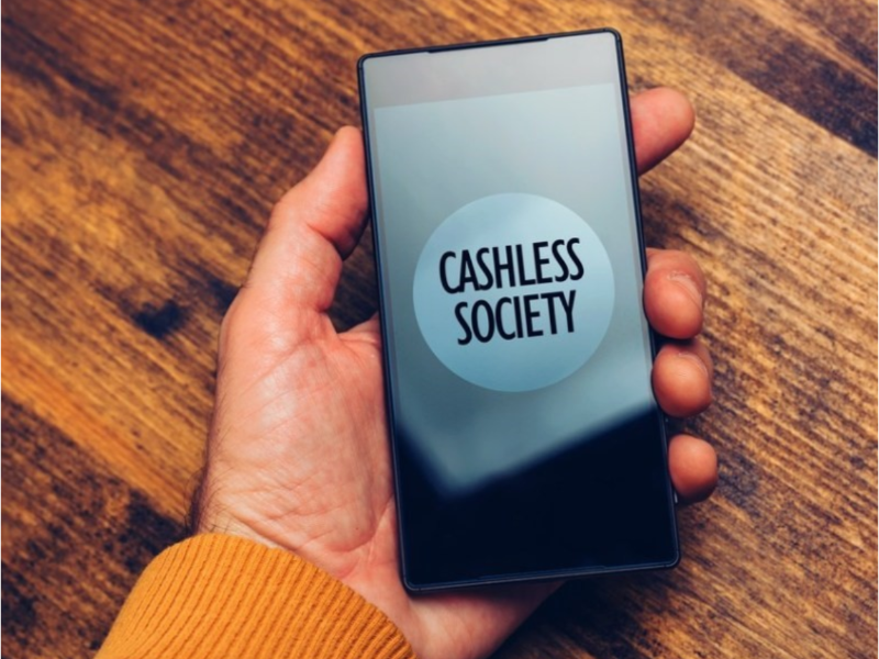 What is a cashless society?