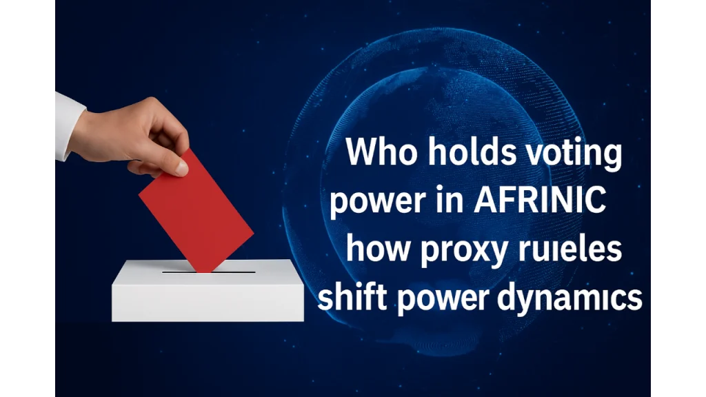 AFRINIC proxy voting-AFRINIC power imbalance