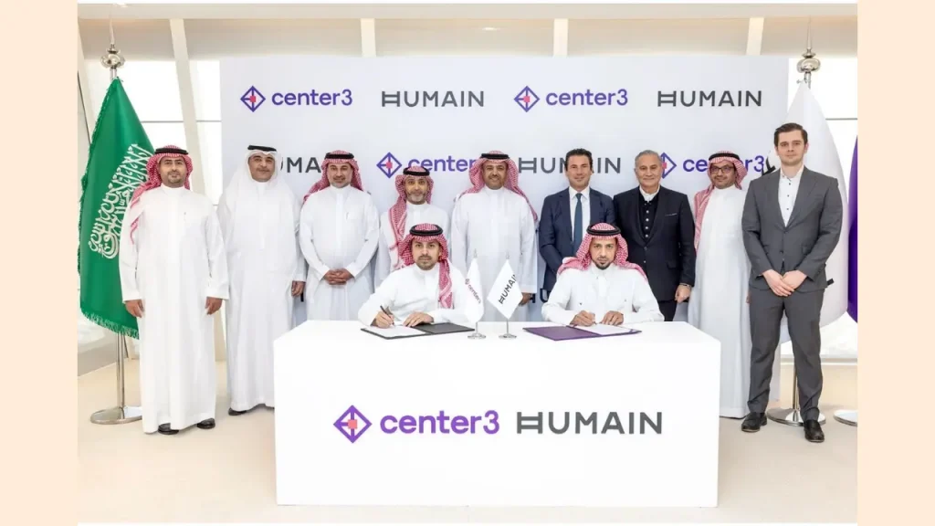 center3 and HUMAIN partner to boost Saudi AI infrastructure center3-HUMAIN