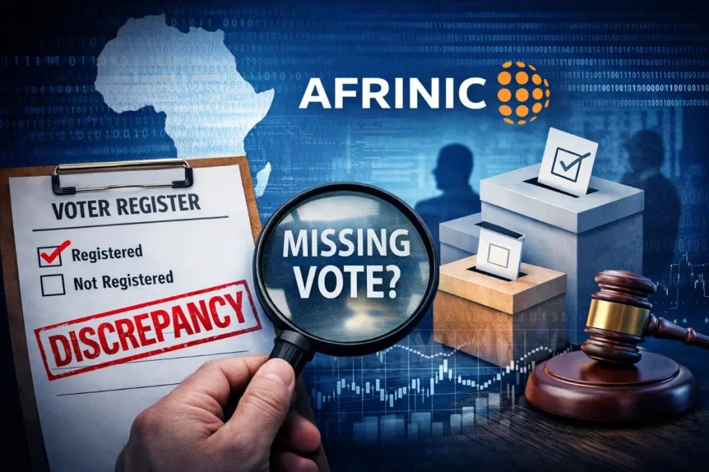 AFRINIC voter registrations