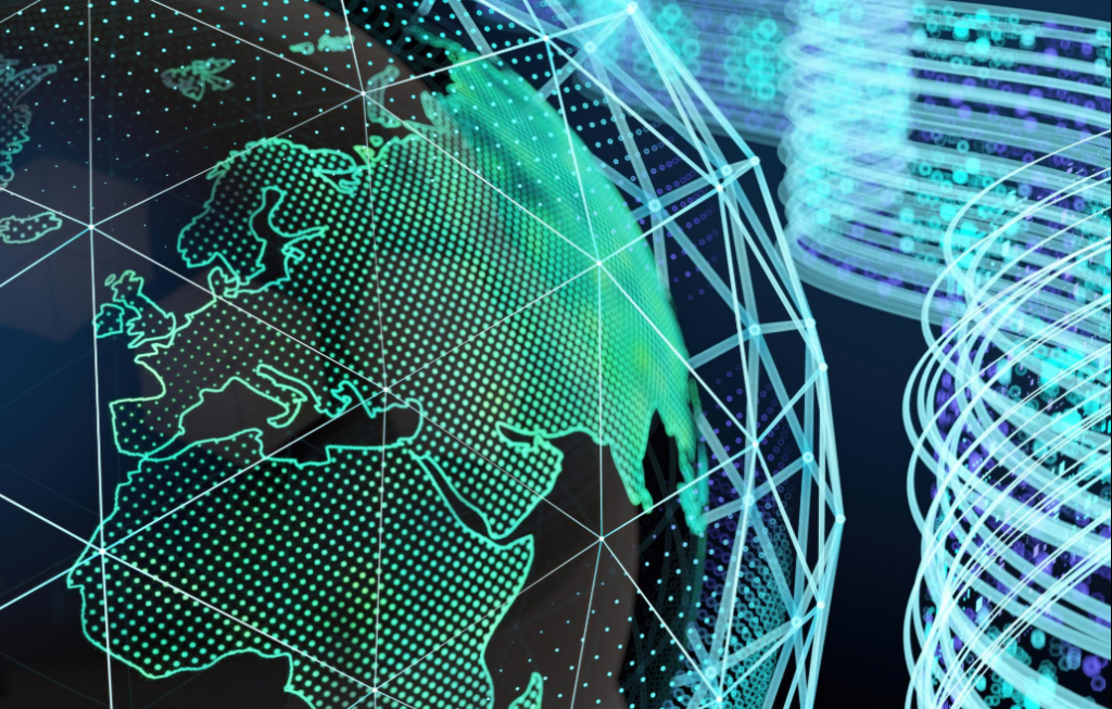 Close-up-of-fibre-optic-cable-strands-carrying-high-speed-data